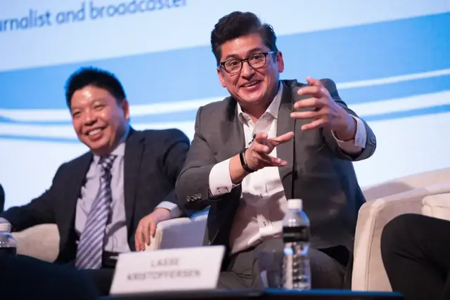 Conference session at Singapore Maritime Week